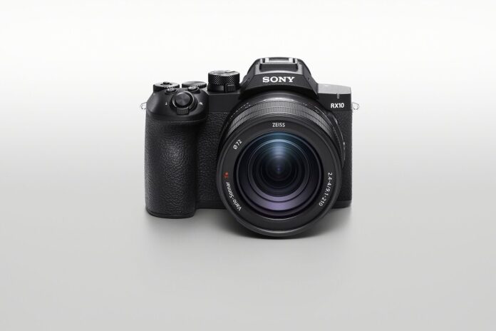 Sony RX10 V official front view Sony RX10 V official front view