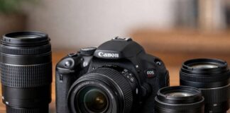 Best Canon Rebel T3i Lenses: 6 Smart Used Buys Canon EOS Rebel T3i with a selection of EF and EF-S lenses