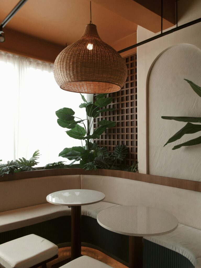 Kodak Pixpro FZ55 sample photo of a cafe interior in mixed light